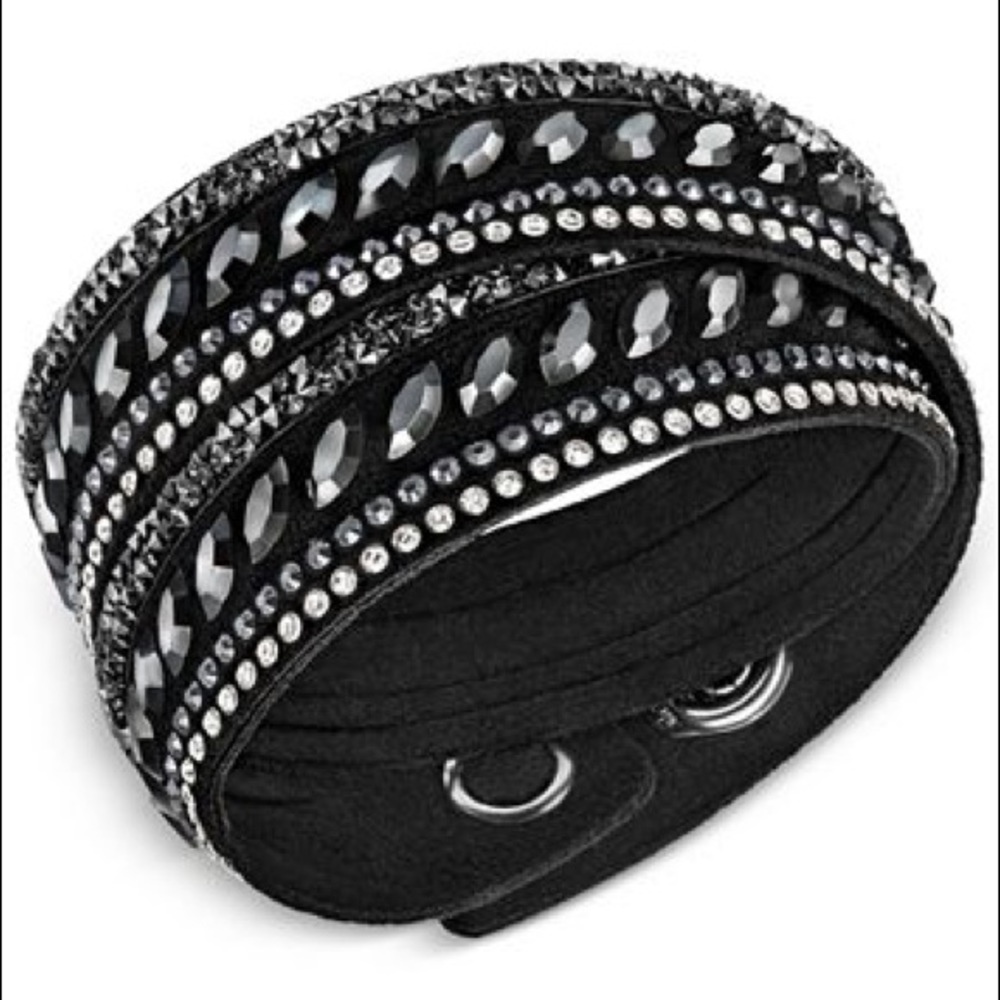 Swarovski Crystal Slake Wrap Bracelet
